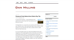 Desktop Screenshot of danielmilling.com